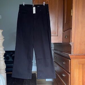 Good American Good Waist Palazzo Crop Jeans